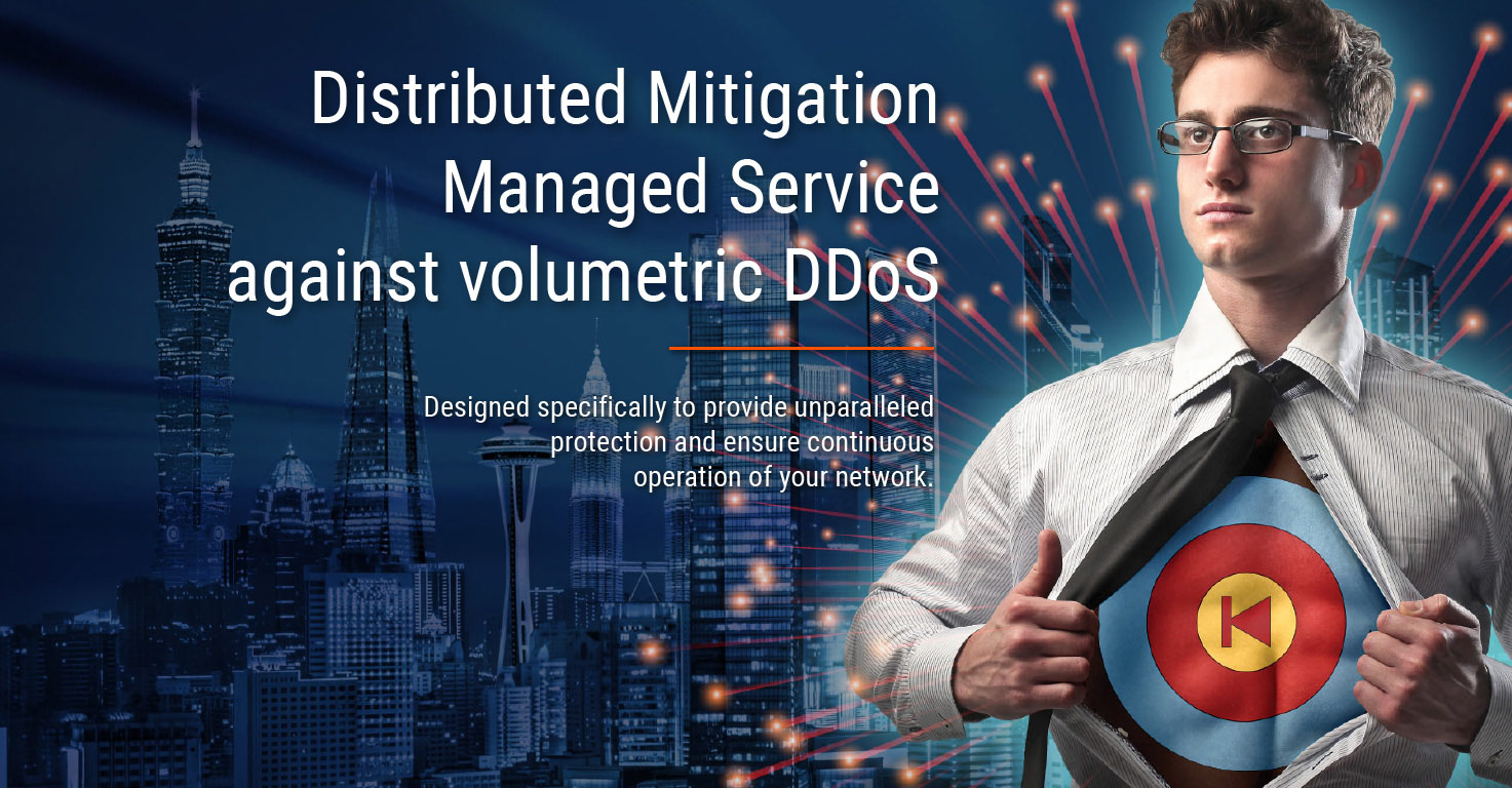 Mitigation service against DDoS